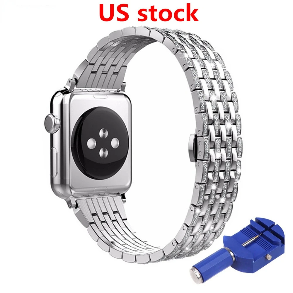 Ремешок Алмазный для Apple watch band 45 мм/41 мм 44 мм/40 мм из нержавеющей стали 38 мм/42 мм, butrery браслет для iwatch series 5 4 3 SE 6 7
Ремешок Алмазный для Apple watch band 45 мм/41 мм 44 мм/40 мм из нержавеющей стали 38 мм/42 мм, butrery браслет для iwatch series 5 4 3 SE 6 7