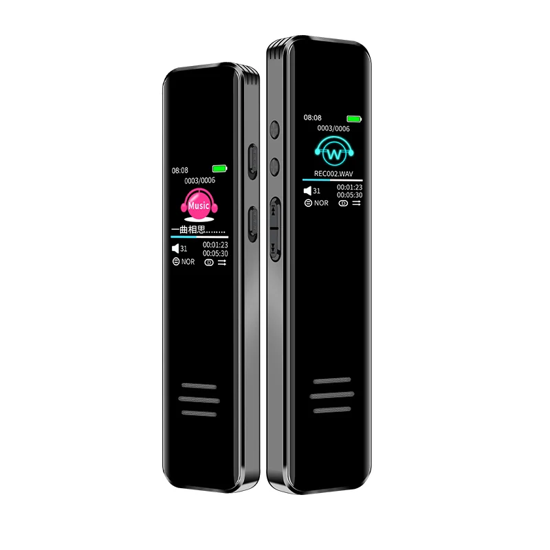 Digital Voice Activated Recorder Dictaphone Long Distance Audio Recording MP3 Player Noise Reduction WAV Record with IPS screen
Digital Voice Activated Recorder Dictaphone Long Distance Audio Recording MP3 Player Noise Reduction WAV Record with IPS screen