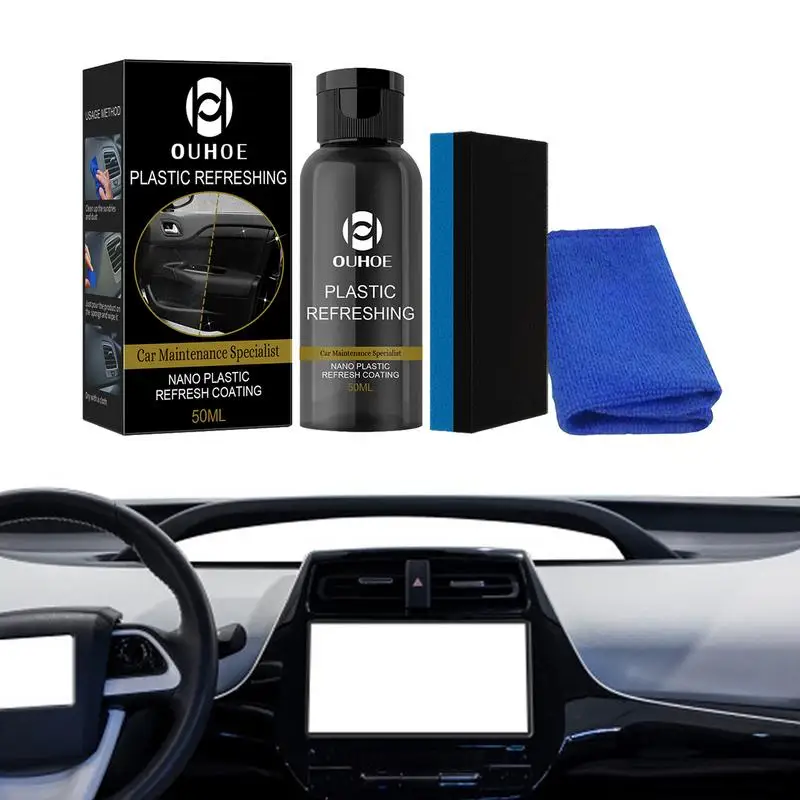 30ml/50ml Plastics Revitalizing Coating Agent Car Plastics Planting Refurbished Agents Automotive Interior Cleaning Agent With
30ml/50ml Plastics Revitalizing Coating Agent Car Plastics Planting Refurbished Agents Automotive Interior Cleaning Agent With