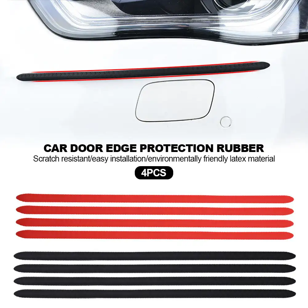4PCS Car Door Edge Protection Rubber Auto Bumper Protector 40X1.3CM Guard Scratch Sticker White Black Trim Universal Car Styling
4PCS Car Door Edge Protection Rubber Auto Bumper Protector 40X1.3CM Guard Scratch Sticker White Black Trim Universal Car Styling