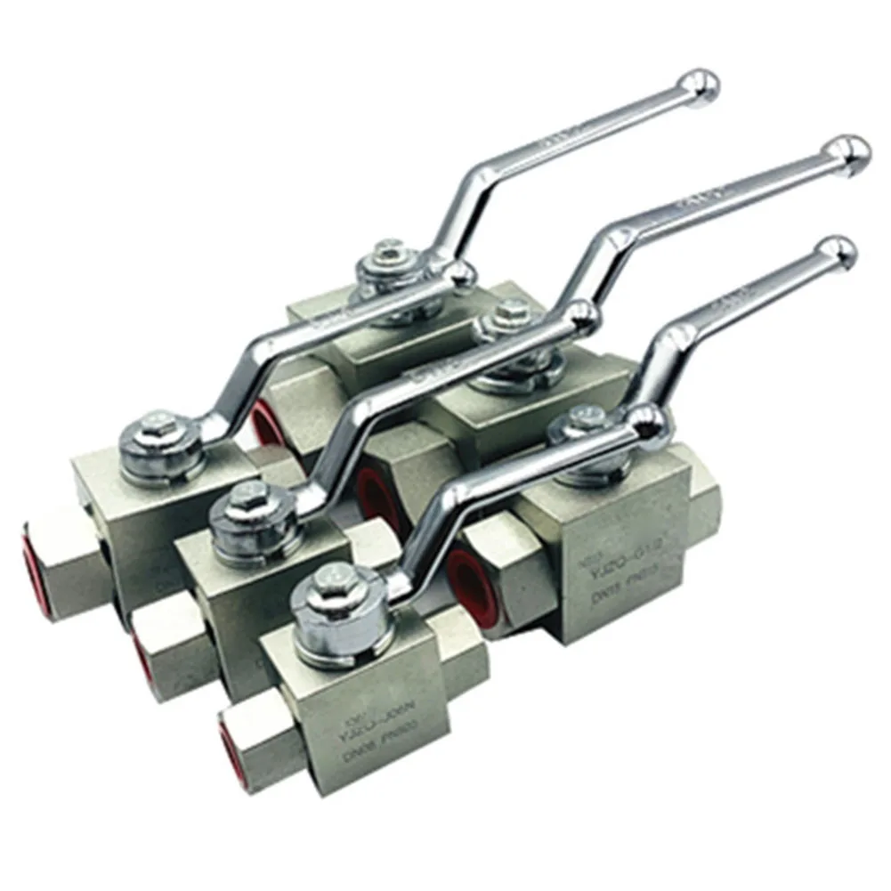 1PCS Hydraulic 2 Way High Pressure Ball Valve 1/4" To 1" BSP 500 Bar Carbon Steel High Pressure Valve G1/4 G3/8 G1/2 G3/4 G1
1PCS Hydraulic 2 Way High Pressure Ball Valve 1/4" To 1" BSP 500 Bar Carbon Steel High Pressure Valve G1/4 G3/8 G1/2 G3/4 G1