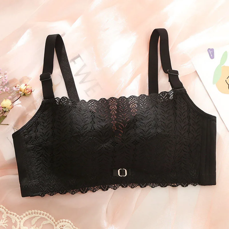 Gathered Soft and No Steel Ring Bra Sexy Breathable Girl Underwear Thin Lace Small Chest Simple Tube Top Wrapped Chest
Gathered Soft and No Steel Ring Bra Sexy Breathable Girl Underwear Thin Lace Small Chest Simple Tube Top Wrapped Chest