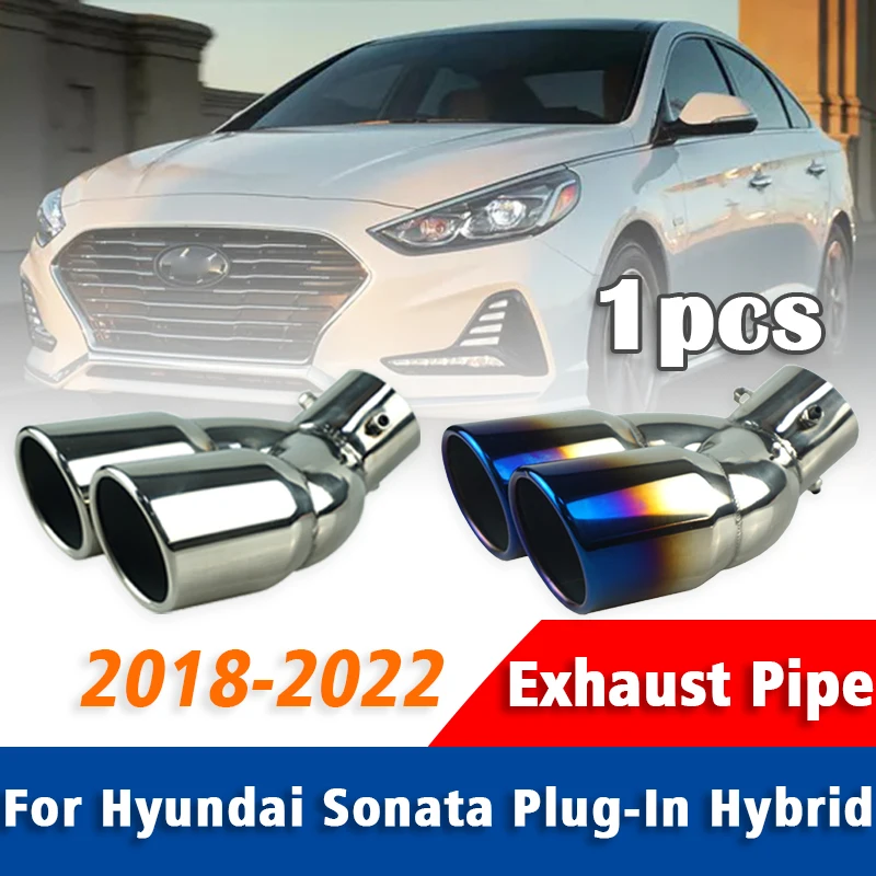1Pcs For Hyundai Sonata Plug In Hybrid 2018-2022 Stainless Steel Exhaust Pipe Muffler Tailpipe Muffler Tip Car Accessories
1Pcs For Hyundai Sonata Plug In Hybrid 2018-2022 Stainless Steel Exhaust Pipe Muffler Tailpipe Muffler Tip Car Accessories