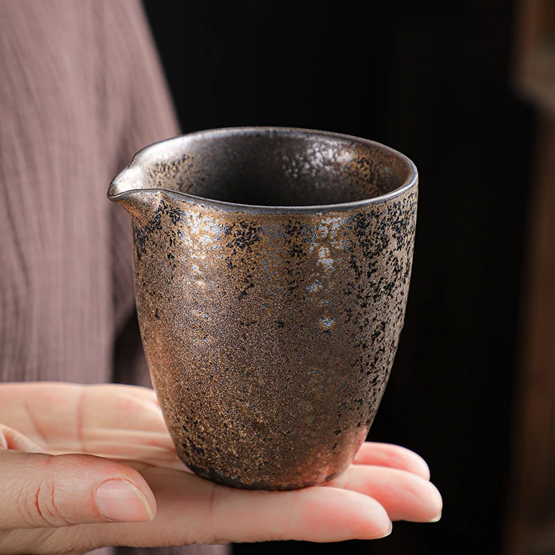 Traditional Handmade Tea Cup Retro Pottery Japanese Style Kung Fu Tea Cup Strainer Porcelain Mug Tea Glass Kitchen Accessories
Traditional Handmade Tea Cup Retro Pottery Japanese Style Kung Fu Tea Cup Strainer Porcelain Mug Tea Glass Kitchen Accessories