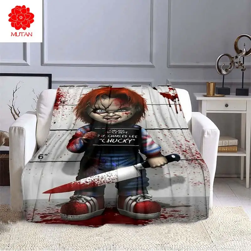 Фланелевое однослойное одеяло в виде персонажей из фильма «ужасы», украшение на Хэллоуин для спальни, детей и взрослых
Фланелевое однослойное одеяло в виде персонажей из фильма «ужасы», украшение на Хэллоуин для спальни, детей и взрослых