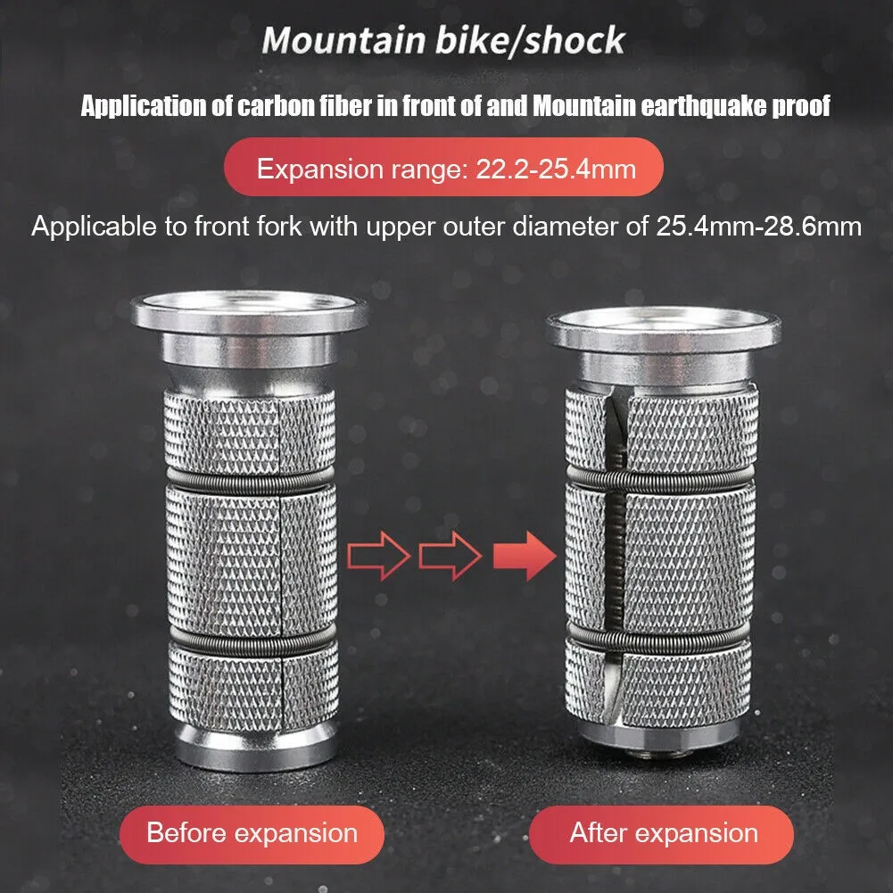 

Bicycle Bike Star Nut Bike Headset Expander Stem Top Cap Front Fork Mountain Bike Road Bike High Quality Hot New