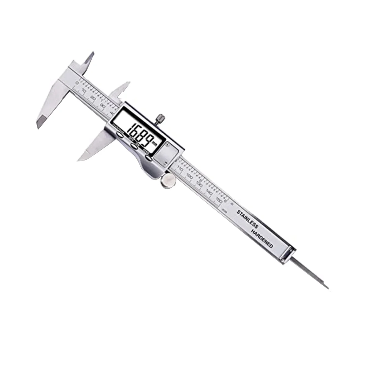 Measuring Tool, Digital Micrometer, Stainless Steel Vernier Caliper, Inch/Mm Conversion (6 Inch/150 Mm)
Measuring Tool, Digital Micrometer, Stainless Steel Vernier Caliper, Inch/Mm Conversion (6 Inch/150 Mm)