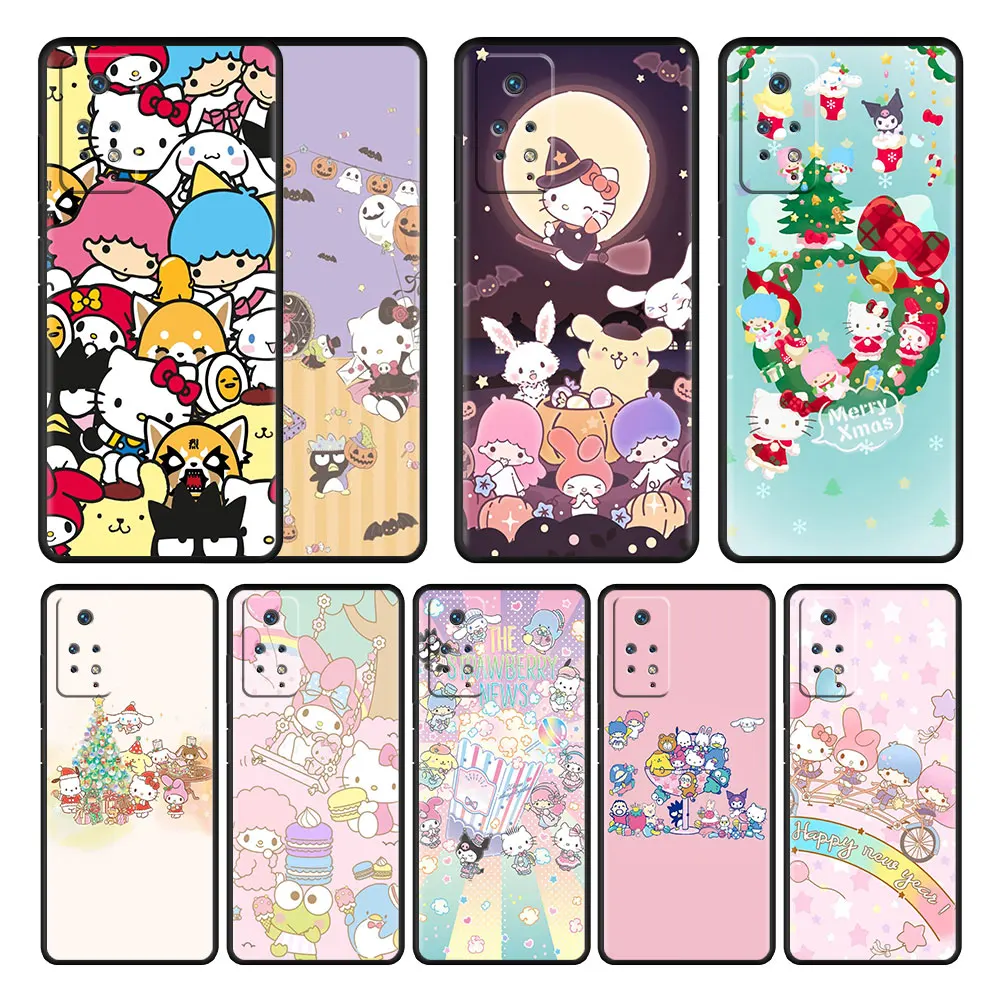 Kuromi Hello Kitty Family For Xiaomi Redmi Note 11T 11S 11 10 8 Pro 9 9S 9T 8T for Mi 10 8 9A 9C 10C K40 K50 Phone Case
Kuromi Hello Kitty Family For Xiaomi Redmi Note 11T 11S 11 10 8 Pro 9 9S 9T 8T for Mi 10 8 9A 9C 10C K40 K50 Phone Case