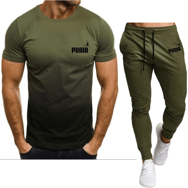 2023 summer sportswear short-sleeved T-shirt+sportswear suit men's street sportswear men's two-piece suit
2023 summer sportswear short-sleeved T-shirt+sportswear suit men's street sportswear men's two-piece suit