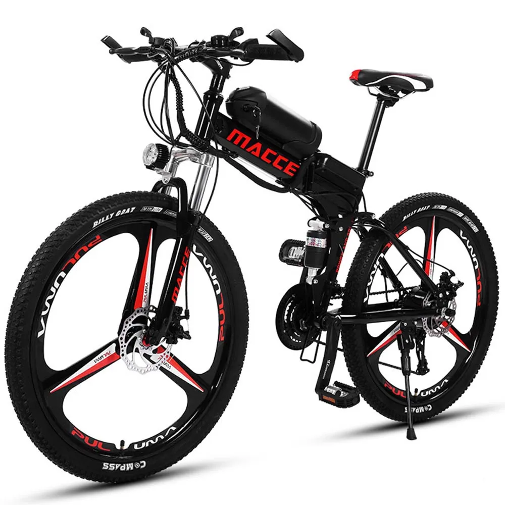 Lithium Battery Electric Bicycle 26 Inch Folding Bicycle Adult Mountain Walking High Speed Brushless Motor Breathable Saddle
Lithium Battery Electric Bicycle 26 Inch Folding Bicycle Adult Mountain Walking High Speed Brushless Motor Breathable Saddle