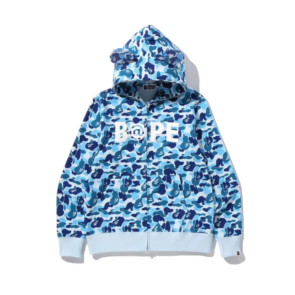 Wholesale Japanese Bape Tide Brand Joint Fleece Men'S And Women'S 100% Cotton High-Quality Hooded Cardigan Zipper Sweater
Wholesale Japanese Bape Tide Brand Joint Fleece Men'S And Women'S 100% Cotton High-Quality Hooded Cardigan Zipper Sweater