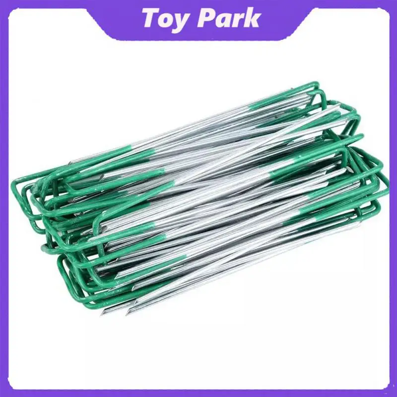 U-shaped Turf Tent Nails Environmental Protection Tent Ground Nails Semi-green Gardening Green Lawn Nails Hammock Camping
U-shaped Turf Tent Nails Environmental Protection Tent Ground Nails Semi-green Gardening Green Lawn Nails Hammock Camping