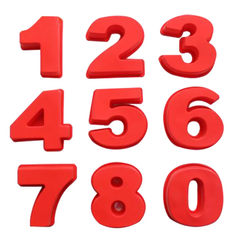 3D Silicone Digital Cake Molds 0-9 Number Shaped Cake Mold Birthday Wedding Fondant Baking Mould Kitchen Biscuit Tools
3D Silicone Digital Cake Molds 0-9 Number Shaped Cake Mold Birthday Wedding Fondant Baking Mould Kitchen Biscuit Tools