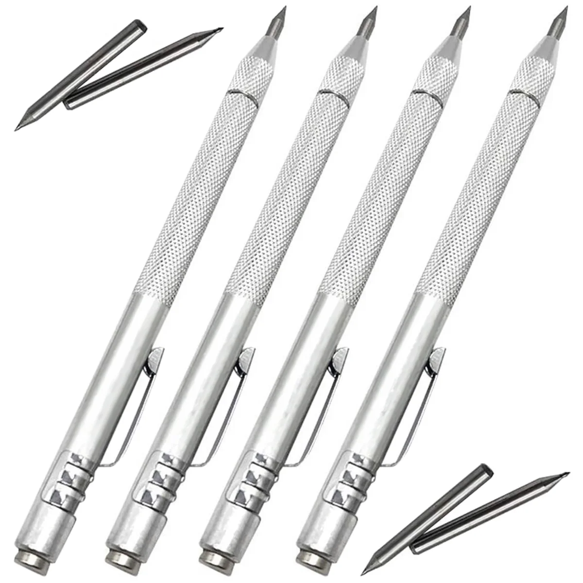 4pcs Etching Engraving Pen Tungsten Carbide Tip Scriber Etching Engraving Pen for Marking Jewelry Engraver Glass Metal Hand Tool
4pcs Etching Engraving Pen Tungsten Carbide Tip Scriber Etching Engraving Pen for Marking Jewelry Engraver Glass Metal Hand Tool