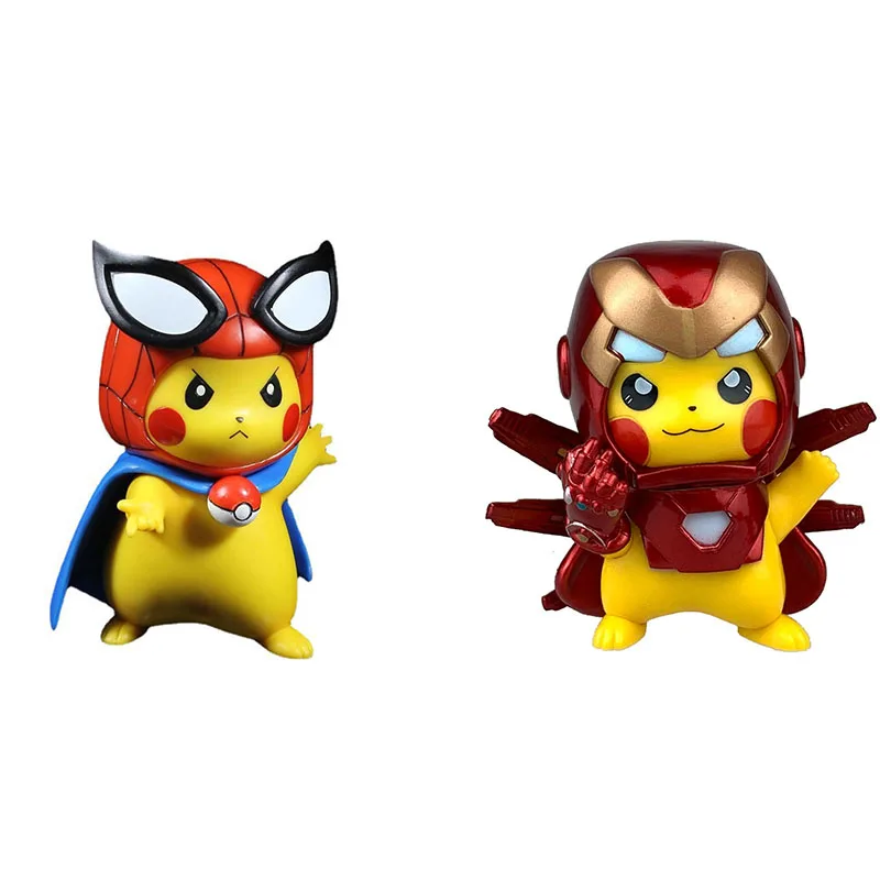 Фигурки героев аниме «Покемон», игрушки-фигурки героев Marvel, Железный человек, Человек-паук, Мстители, Пикачу, игрушки-фиджеты для косплея, ми...
Фигурки героев аниме «Покемон», игрушки-фигурки героев Marvel, Железный человек, Человек-паук, Мстители, Пикачу, игрушки-фиджеты для косплея, ми...