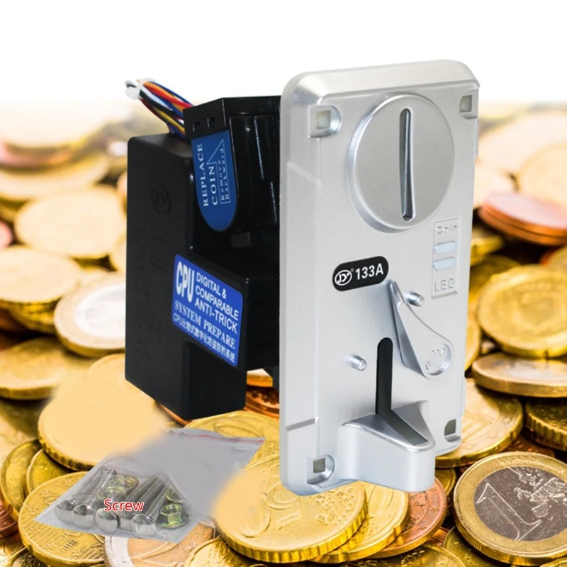 CPU Comparative Coin Acceptor Electronic Token Coin Selector for Arcade Game Machine Vending Machine Single Coin Select K1KF
CPU Comparative Coin Acceptor Electronic Token Coin Selector for Arcade Game Machine Vending Machine Single Coin Select K1KF