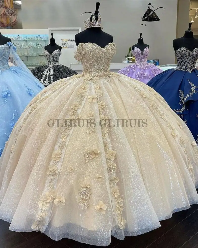Champagne Quinceanera Dresses Beads Sweet 16 Dress Pageant Gowns Vestido De 15 Anos XV Lace-Up Back Prom Party Custom
Champagne Quinceanera Dresses Beads Sweet 16 Dress Pageant Gowns Vestido De 15 Anos XV Lace-Up Back Prom Party Custom