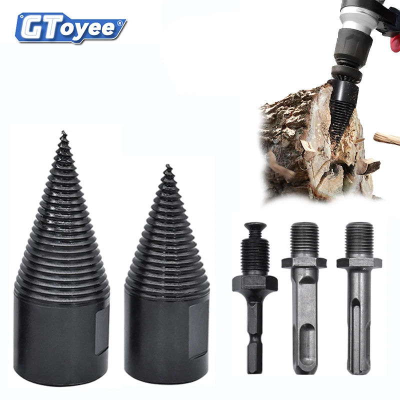 4Pcs 32/42mm Firewood Splitter Drill Bit Round/Hex/Triangle Shank Wood Cone Reamer Punch Driver Step Drill Bit Woodworking Tools
4Pcs 32/42mm Firewood Splitter Drill Bit Round/Hex/Triangle Shank Wood Cone Reamer Punch Driver Step Drill Bit Woodworking Tools