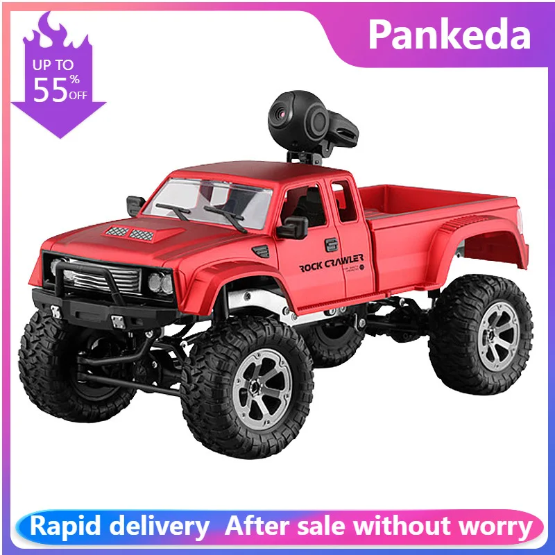 NEW RC Car With 720P Camera Fayee FY002A 1/16 2.4G 4WD HD WIFI FPV Off-Road Military Remote Control Truck W/LED Light RTR Toy
NEW RC Car With 720P Camera Fayee FY002A 1/16 2.4G 4WD HD WIFI FPV Off-Road Military Remote Control Truck W/LED Light RTR Toy