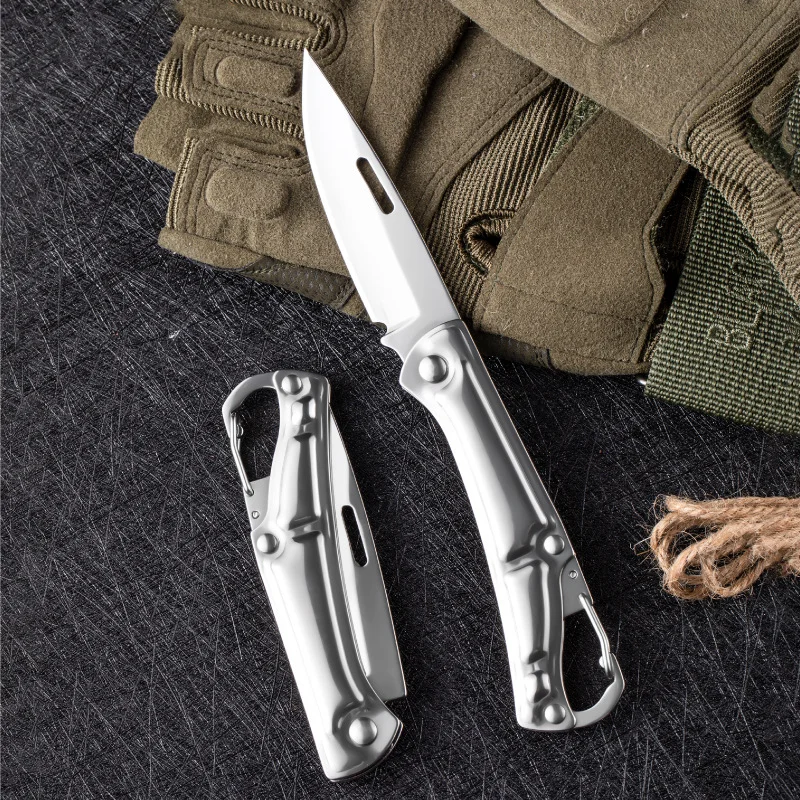 Folding Knife Pocket Knife Tactical Survival Portable Camping Stainless Steel Knife For Outdoor Carry
Folding Knife Pocket Knife Tactical Survival Portable Camping Stainless Steel Knife For Outdoor Carry