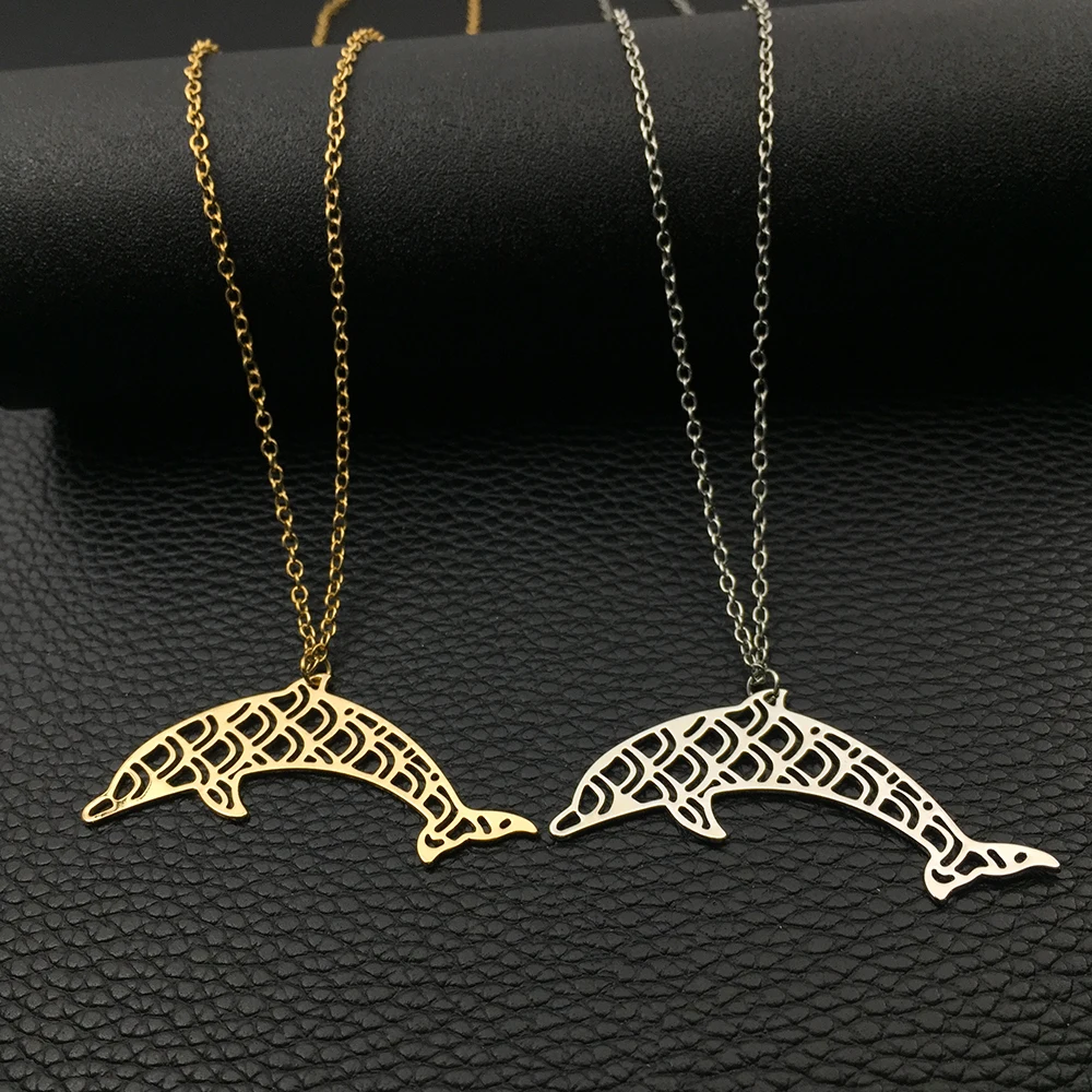 2022 New Women Stainless Steel Jewelry Ocean Charm Dolphin Necklace Drop Shipping Accepted YP6390
2022 New Women Stainless Steel Jewelry Ocean Charm Dolphin Necklace Drop Shipping Accepted YP6390