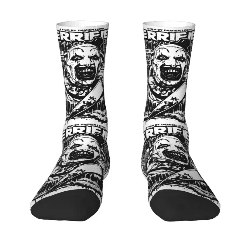 Cool Printing Terrifier Movie Clown For Women Men Stretch Summer Autumn Winter Halloween Horror Crew Socks
Cool Printing Terrifier Movie Clown For Women Men Stretch Summer Autumn Winter Halloween Horror Crew Socks