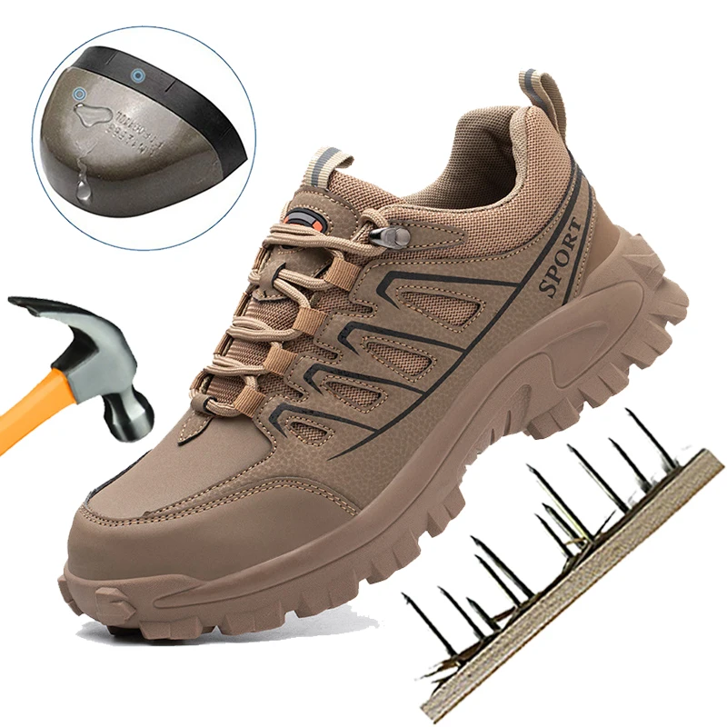 Work Boots Indestructible Safety Shoes Men Steel Toe Shoes Puncture-Proof Work Sneakers Male Footwear Adult Security Shoes
Work Boots Indestructible Safety Shoes Men Steel Toe Shoes Puncture-Proof Work Sneakers Male Footwear Adult Security Shoes