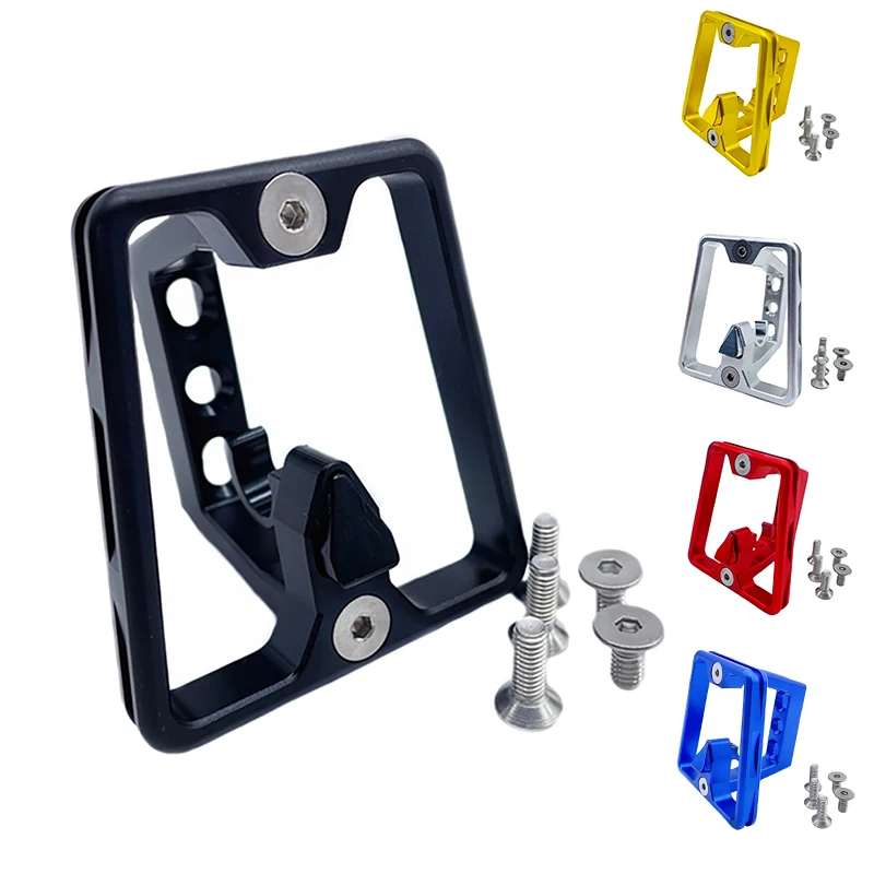 Aluminum Alloy Bicycle Front Carrier Block Front Bag Bracket Mount for Brompton Folding Bike Accessories
Aluminum Alloy Bicycle Front Carrier Block Front Bag Bracket Mount for Brompton Folding Bike Accessories