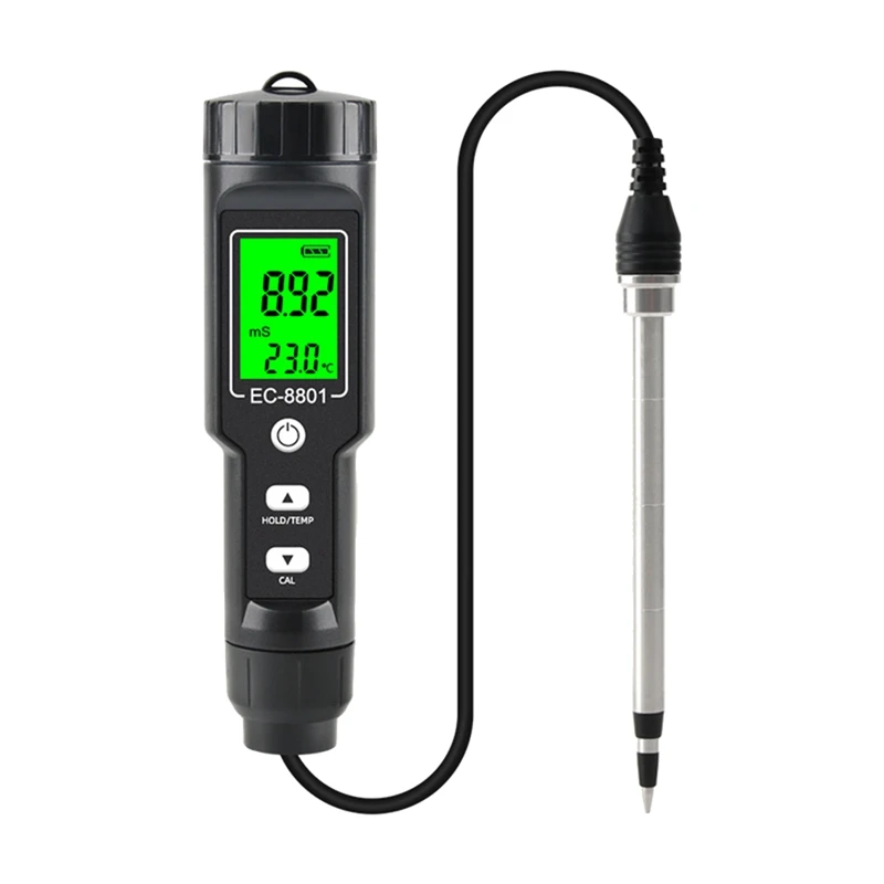 Soil EC Tester Hand Digital Garden Meter Soil Tester Tools Potted Plants Gardening Agriculture
Soil EC Tester Hand Digital Garden Meter Soil Tester Tools Potted Plants Gardening Agriculture