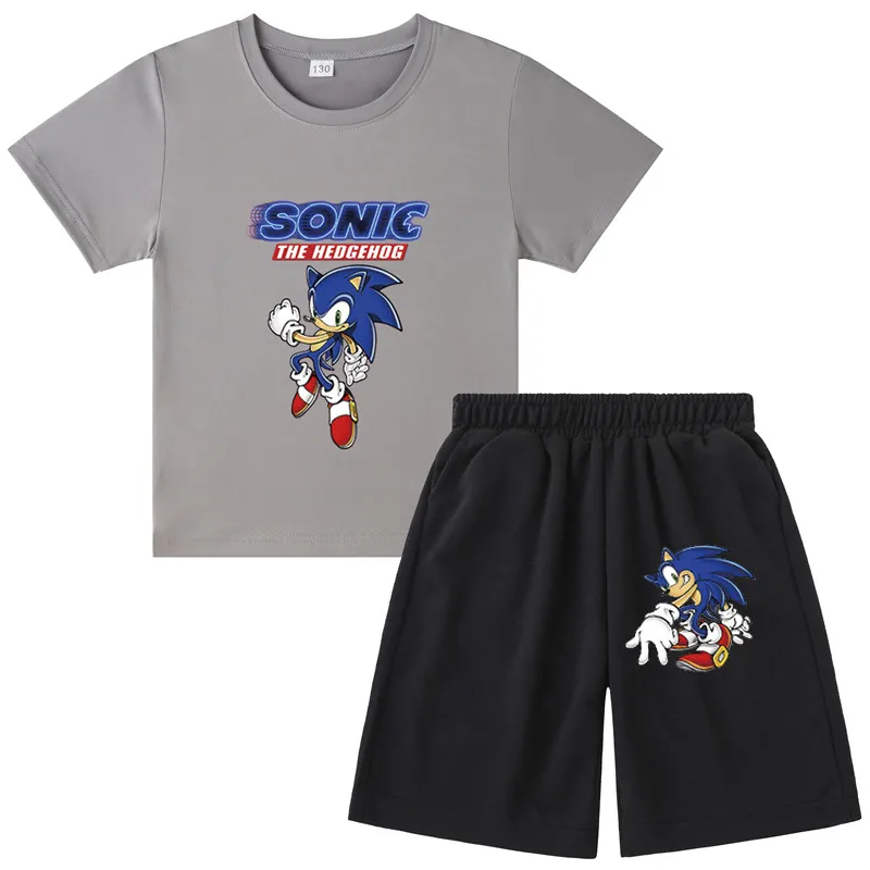 Boys Supersonic Sonic Print Clothes Kids Cotton clothes Girls T-shirts Costume Children Summer Set Short Baby t shirts Boy short
Boys Supersonic Sonic Print Clothes Kids Cotton clothes Girls T-shirts Costume Children Summer Set Short Baby t shirts Boy short