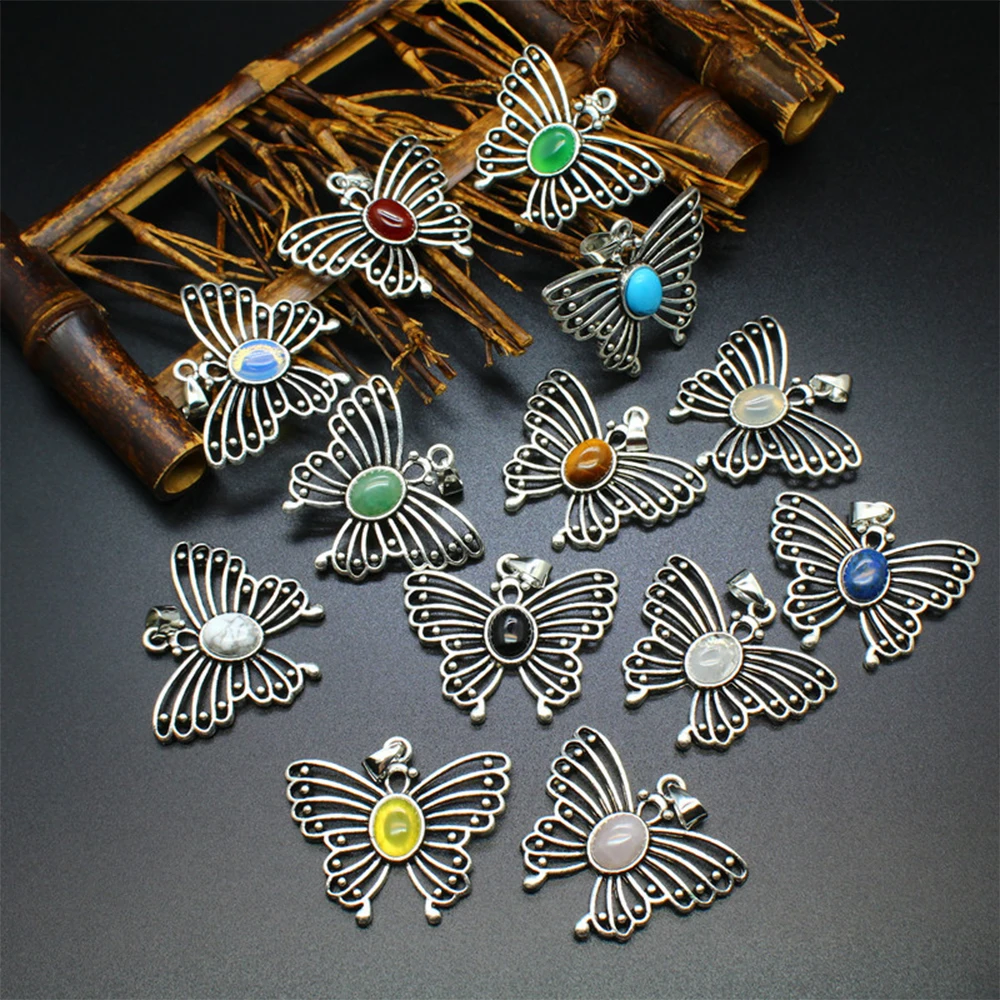 Mineraali Natural Stone Rose Quartz Agate Butterfly Shape Hollow Out Pendants for Girls Necklace Healing Reiki Semiprecious Gems
Mineraali Natural Stone Rose Quartz Agate Butterfly Shape Hollow Out Pendants for Girls Necklace Healing Reiki Semiprecious Gems