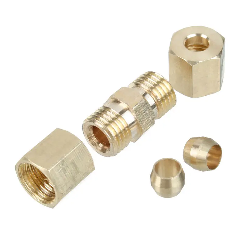 Connector Brake Lines Union 3/16\\\\\\\\\\\\\\'\\\\\\\\\\\\\\' OD Replacement Auto 5Pcs Compression Fittings
Connector Brake Lines Union 3/16\\\\\\\\\\\\\\'\\\\\\\\\\\\\\' OD Replacement Auto 5Pcs Compression Fittings