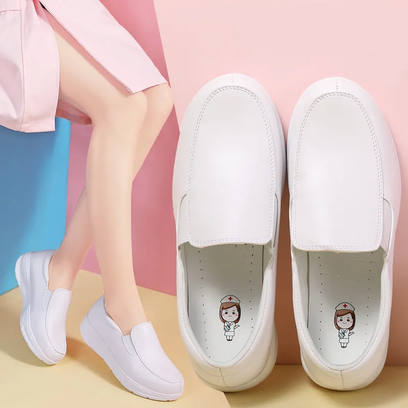 Women Vulcanized Shoes High Quality Women Sneakers Slip on Nurse White Shoes Women Loafers Zapatos Mocasines Mujer
Women Vulcanized Shoes High Quality Women Sneakers Slip on Nurse White Shoes Women Loafers Zapatos Mocasines Mujer