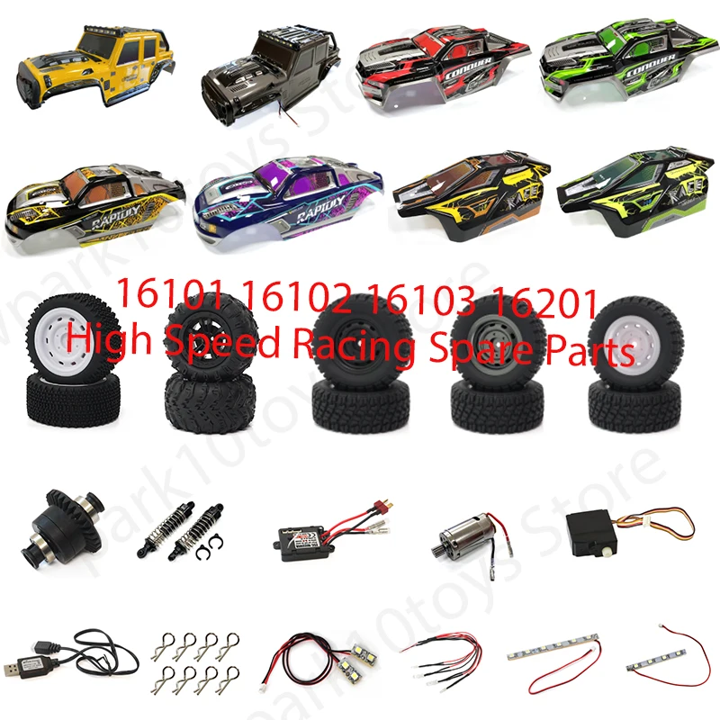 16101-16201 High Speed Racing 1/16 4WD 50Km/h RC Car Original Spare Parts Receiver Parts Kit
16101-16201 High Speed Racing 1/16 4WD 50Km/h RC Car Original Spare Parts Receiver Parts Kit