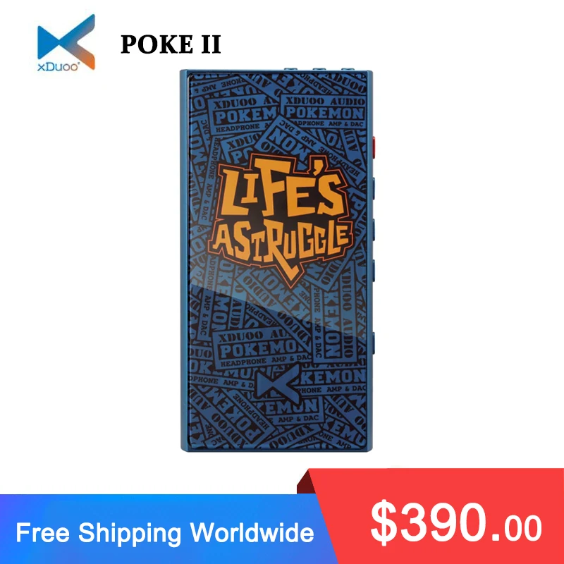 XDUOO POKE II Portable DAC Headphone Amplifer CS43198 PCM32Bit/384KHZ DSD256 HiFi Decoder Headphone Amp
XDUOO POKE II Portable DAC Headphone Amplifer CS43198 PCM32Bit/384KHZ DSD256 HiFi Decoder Headphone Amp