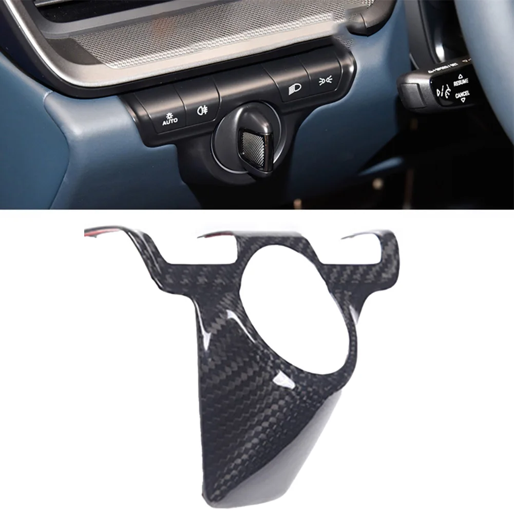 Real Carbon Fiber Headlight Switch Cover Trim For Porsche 911 992 2019-2022 Auto Interior Decoration Accessories
Real Carbon Fiber Headlight Switch Cover Trim For Porsche 911 992 2019-2022 Auto Interior Decoration Accessories