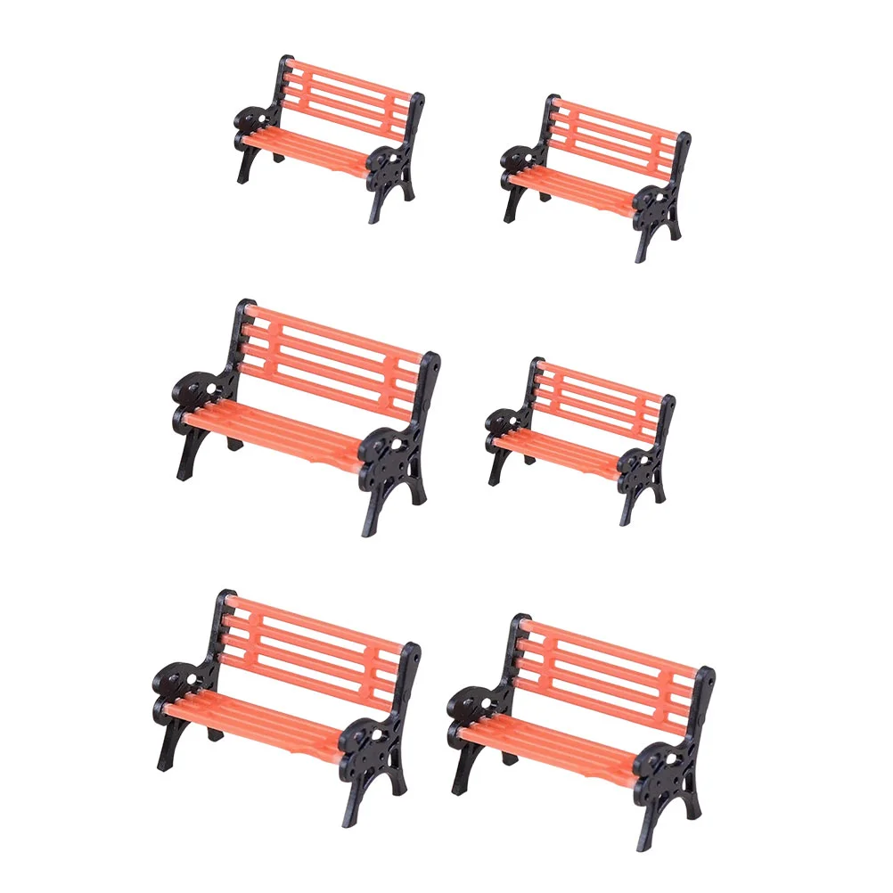 6 Pcs Park Recliner Educational Toy Mini Plastic Benches Planter Outdoor Plants Home Chairs Ornament Part Miniature Craft
6 Pcs Park Recliner Educational Toy Mini Plastic Benches Planter Outdoor Plants Home Chairs Ornament Part Miniature Craft