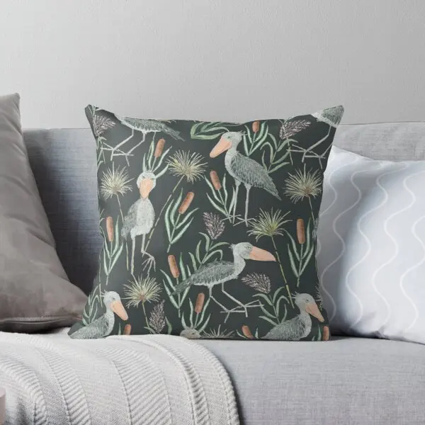 The Magnificent Shoebill Watercolor Pa Printing Throw Pillow Cover Square Fashion Throw Decor Waist Hotel Pillows not include
The Magnificent Shoebill Watercolor Pa Printing Throw Pillow Cover Square Fashion Throw Decor Waist Hotel Pillows not include