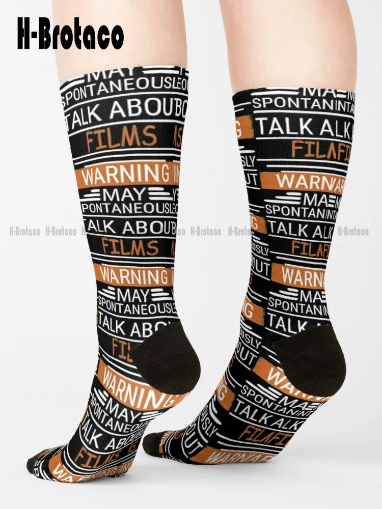 Warning! May Talk About Films Gift Idea To Films Lovers Socks Winter Socks For Women Gd Hip Hop Street Skateboard Socks Casual
Warning! May Talk About Films Gift Idea To Films Lovers Socks Winter Socks For Women Gd Hip Hop Street Skateboard Socks Casual