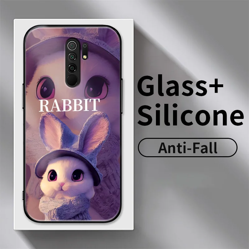 Glass Phone Case for Xiaomi Redmi 9 9 Prime 9A 9i 9C NFC 9T 10A A1 GO S2 Note 9 Poco M2 C31 Cases Witary Longer Rabbit
Glass Phone Case for Xiaomi Redmi 9 9 Prime 9A 9i 9C NFC 9T 10A A1 GO S2 Note 9 Poco M2 C31 Cases Witary Longer Rabbit