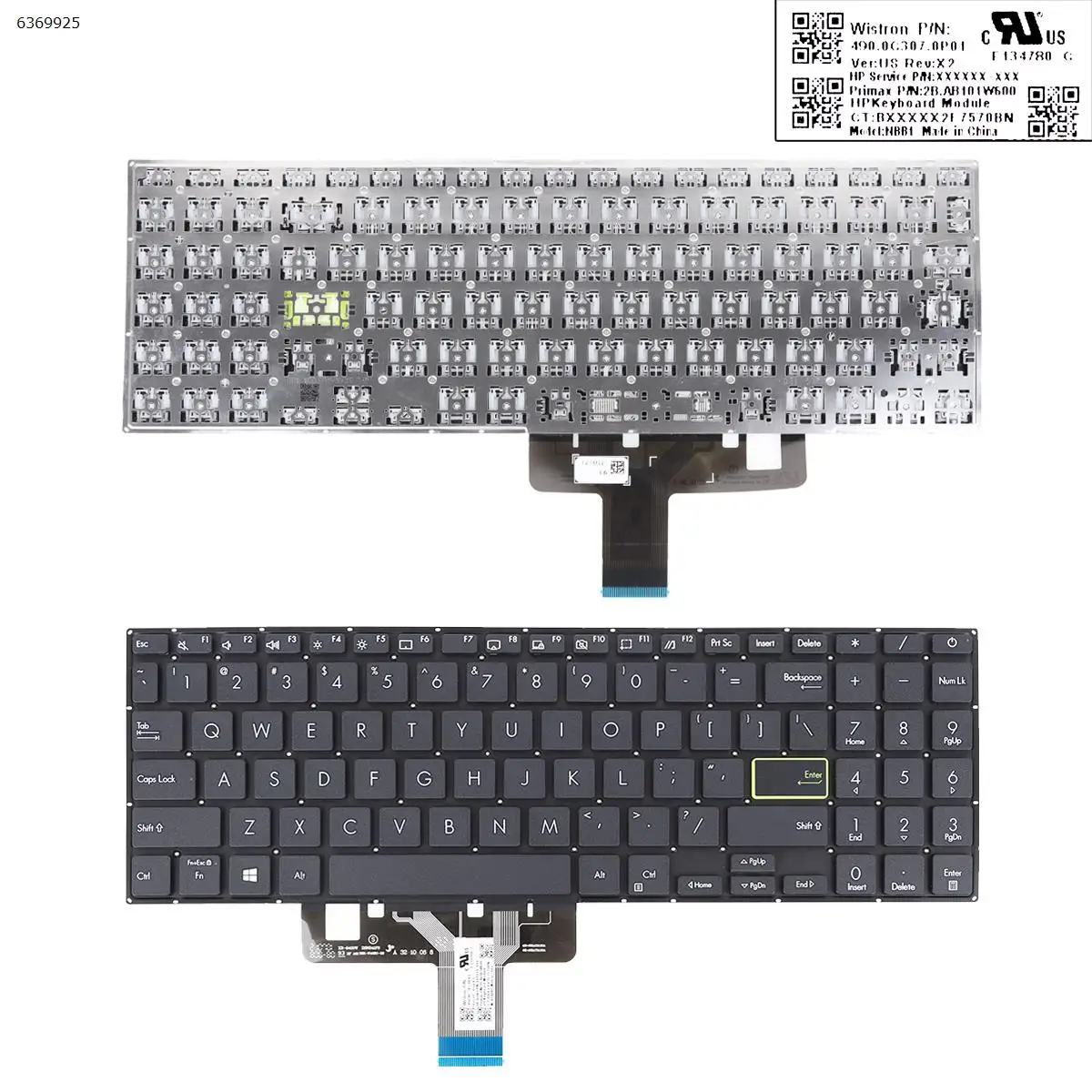 US Laptop Keyboard for Asus X521FA X521FL X521EA X521EQ X521UA X521IA X521JQ S533F S533FA BLACK
US Laptop Keyboard for Asus X521FA X521FL X521EA X521EQ X521UA X521IA X521JQ S533F S533FA BLACK