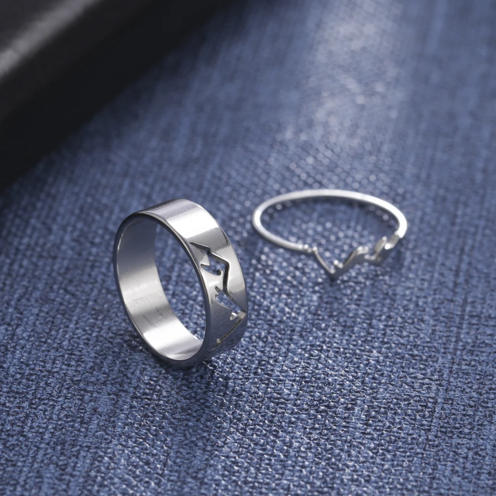 Amaxer For Women Couple Ring Hollow W Shape Stainless Steel Silver Color Creative Wedding Engagement Jewelry Gift
Amaxer For Women Couple Ring Hollow W Shape Stainless Steel Silver Color Creative Wedding Engagement Jewelry Gift