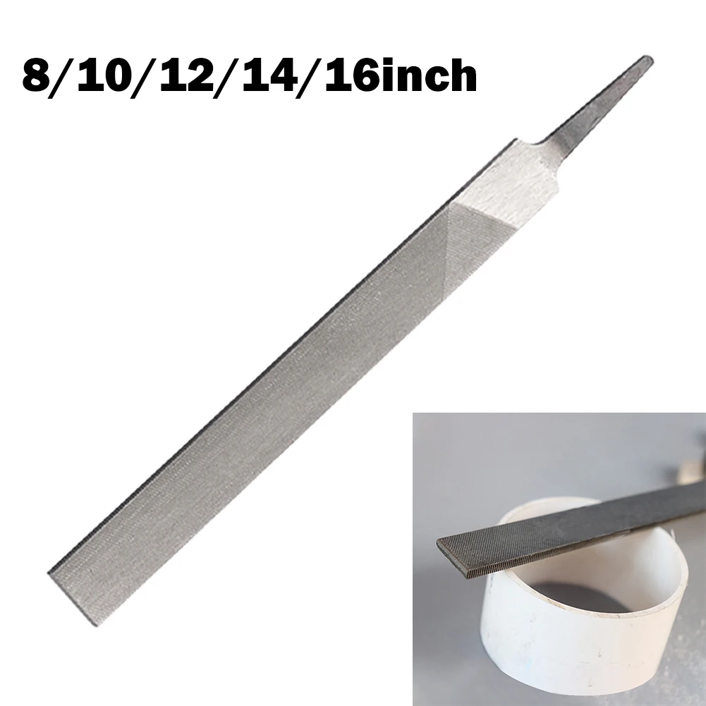 High Carbon Steel Flat Head File Coarse Medium Fine Tooth Deburring Wood Trimming Carpenter Metal Grinding Polishing Hand Tools
High Carbon Steel Flat Head File Coarse Medium Fine Tooth Deburring Wood Trimming Carpenter Metal Grinding Polishing Hand Tools