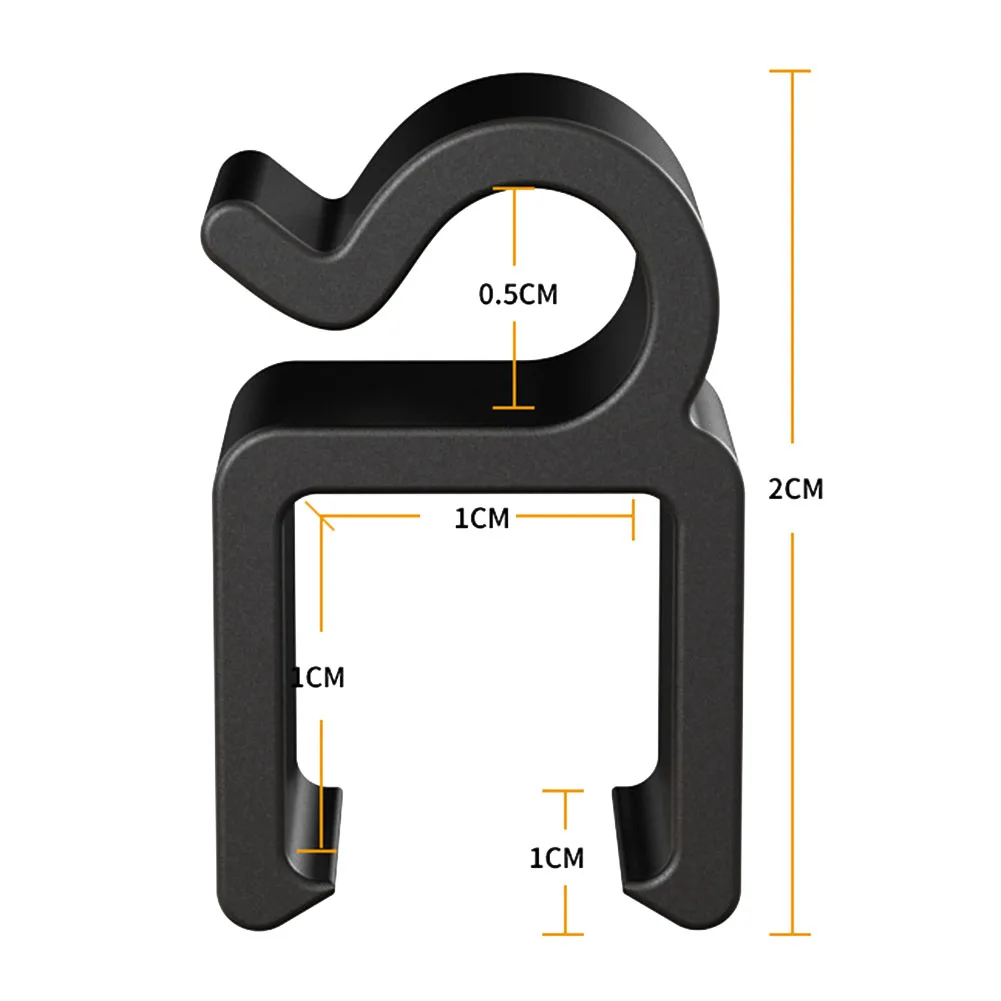 4x Clamp Stand Cable Clips Clips Desktop Fixing For PC Microphone Mount Plastic Stand 4PCS 6*2*1cm Black Cable
4x Clamp Stand Cable Clips Clips Desktop Fixing For PC Microphone Mount Plastic Stand 4PCS 6*2*1cm Black Cable