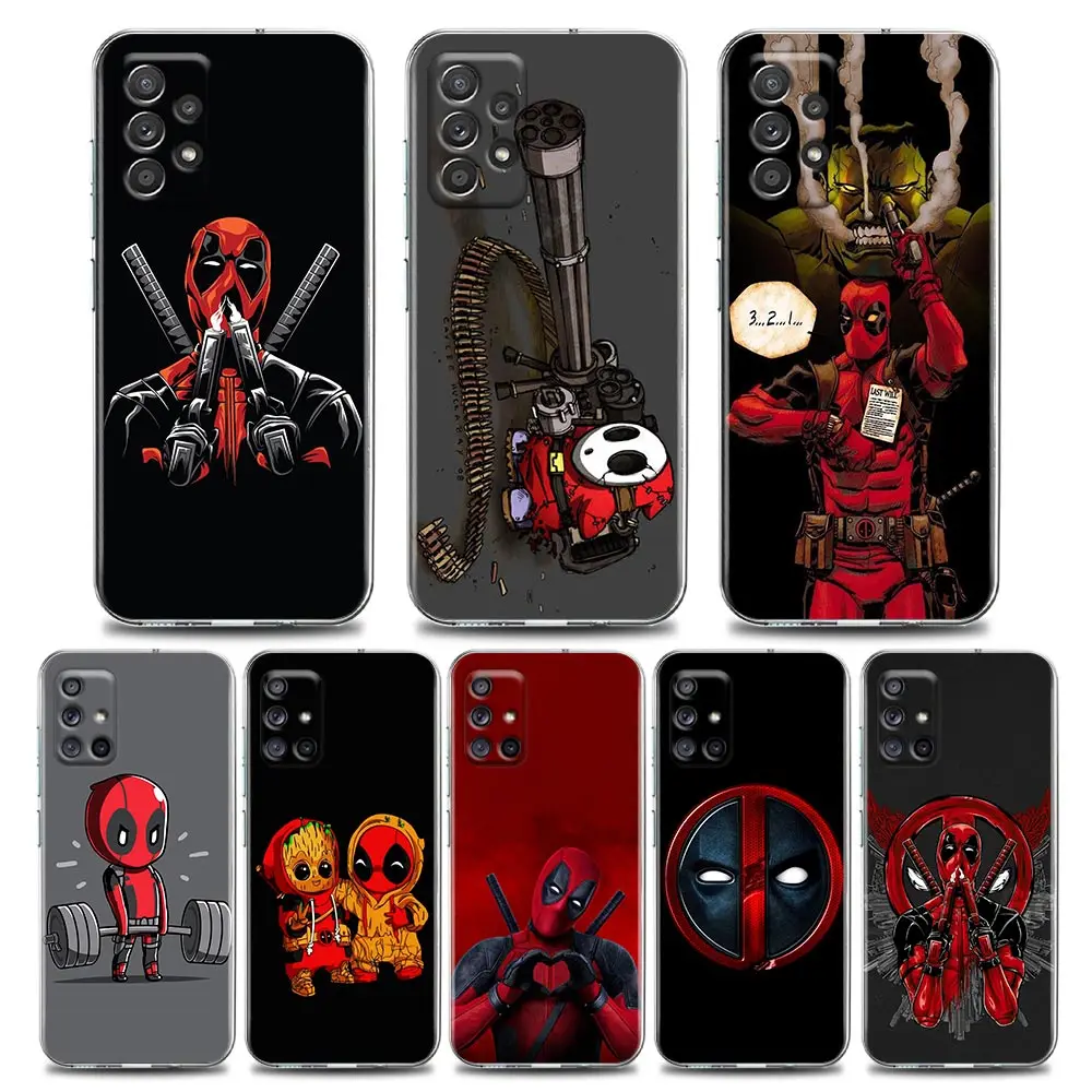 Phone Case for Samsung A01 A11 A12 A13 A22 A23 A31 A32 A41 A51 A52 A53 A71 A72 A73 4G 5G TPU Case Cute Cartoon Marvel Deadpool
Phone Case for Samsung A01 A11 A12 A13 A22 A23 A31 A32 A41 A51 A52 A53 A71 A72 A73 4G 5G TPU Case Cute Cartoon Marvel Deadpool