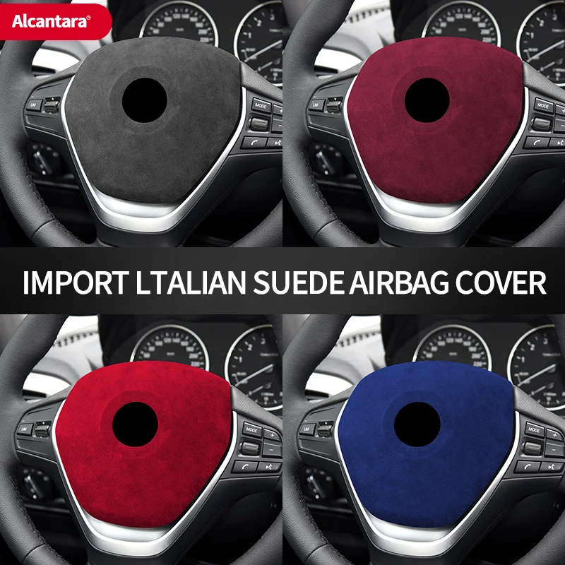 for BMW 1/2/3/4/5/6/7 series GT X1 F chassis Alcantara suede steering wheel horn airbag cover interior high-end modification
for BMW 1/2/3/4/5/6/7 series GT X1 F chassis Alcantara suede steering wheel horn airbag cover interior high-end modification