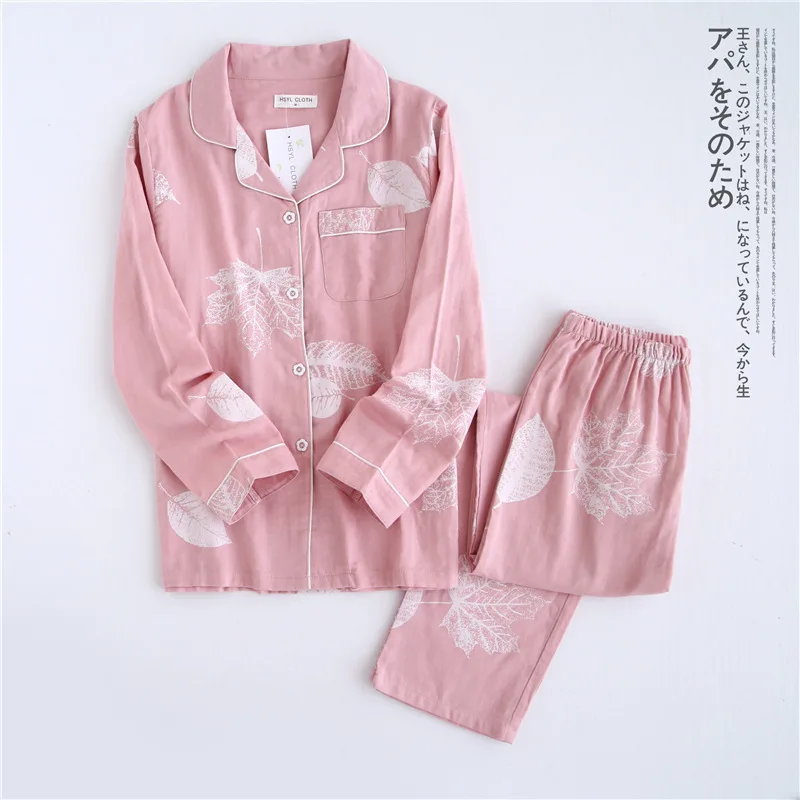 Cotton Women's Pajamas Sets for Spring and Autumn Loungewear Womens Pajamas Long-sleeved Thin Women Homewear Suit Sets
Cotton Women's Pajamas Sets for Spring and Autumn Loungewear Womens Pajamas Long-sleeved Thin Women Homewear Suit Sets