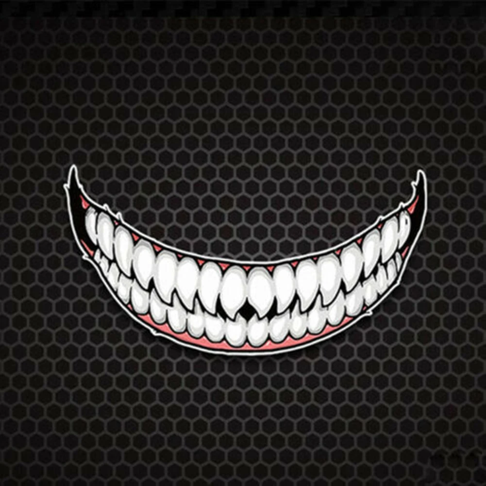 Decal Helmet Rider Sticker Waterproof Vehicle 1pcs/set Accessories Decoration Evil Smile Replacement Practical
Decal Helmet Rider Sticker Waterproof Vehicle 1pcs/set Accessories Decoration Evil Smile Replacement Practical