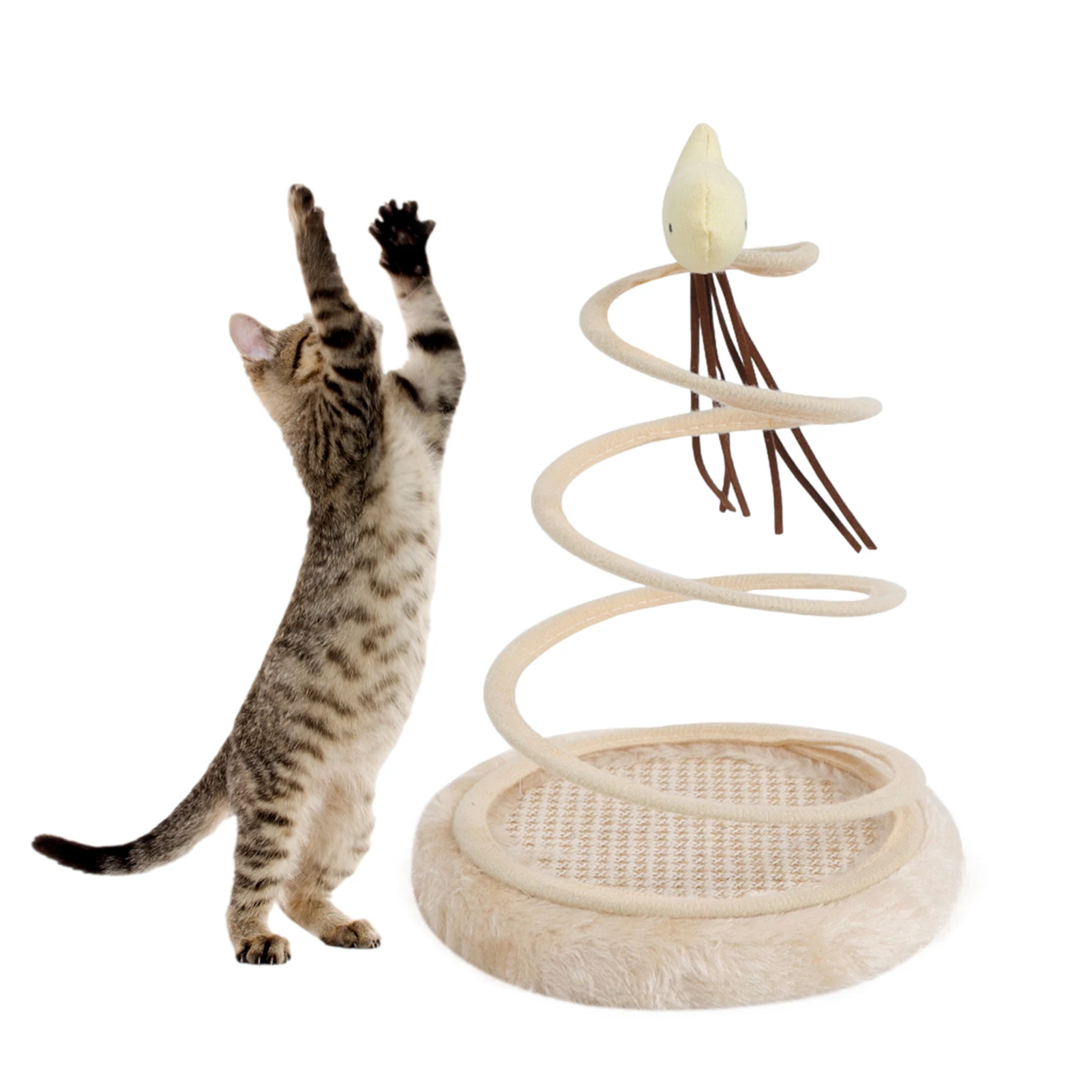 Creative Plush Spring Toy Mouse Fish Ball Cat Spring Toy Cat Interactive Spring Toy For Indoor Cats And Kittens
Creative Plush Spring Toy Mouse Fish Ball Cat Spring Toy Cat Interactive Spring Toy For Indoor Cats And Kittens