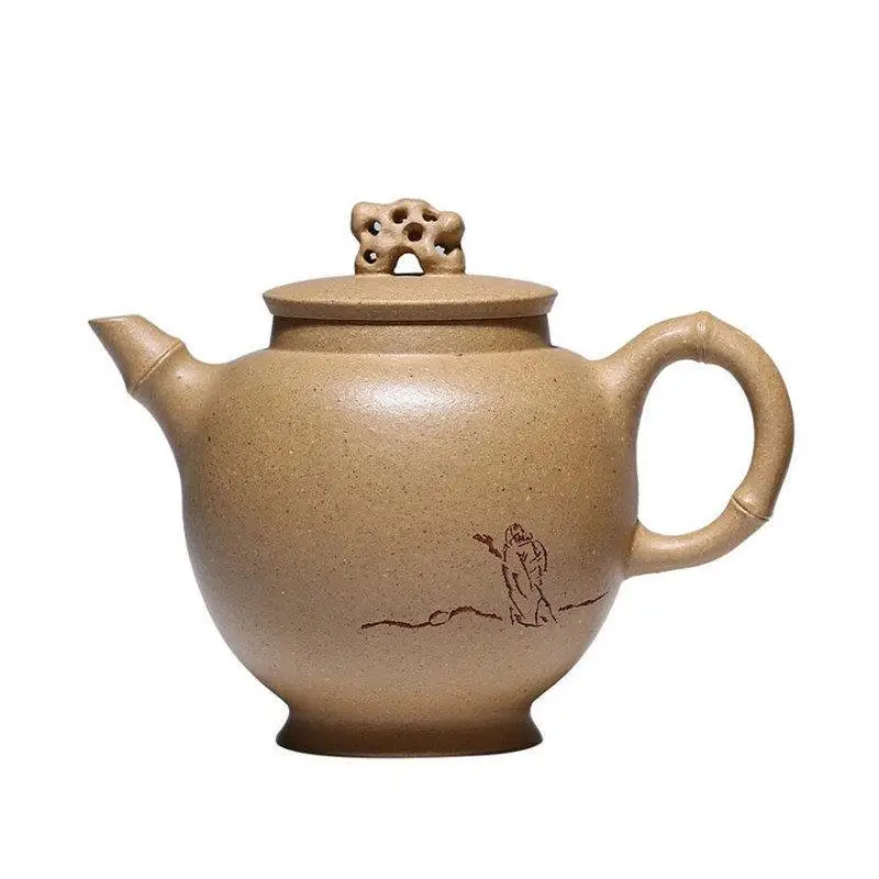 

190ml Yixing Purple Clay Teapots Handmade Tea Pot Raw Ore Old Section Mud Kettle Chinese High-end Zisha Tea Set Collection Gifts